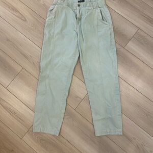 7 For All Mankind women Light Green Chinos